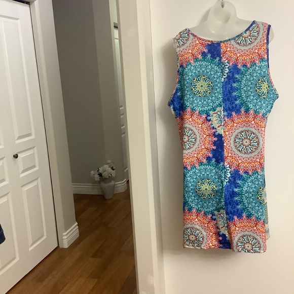 Pretty Mandela Dress w stretch 2X - Picture 2 of 4